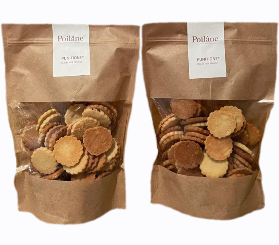 LOT DE 2 SACHET PUNITIONS 500G
