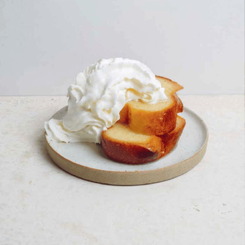 Baba au rhum, safran et citron