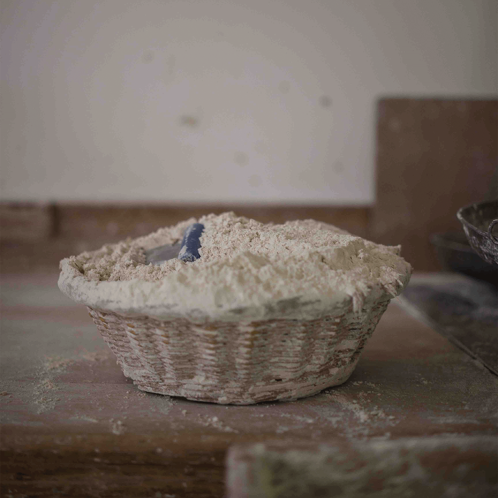 BANNETON WICKER BREAD BASKET
