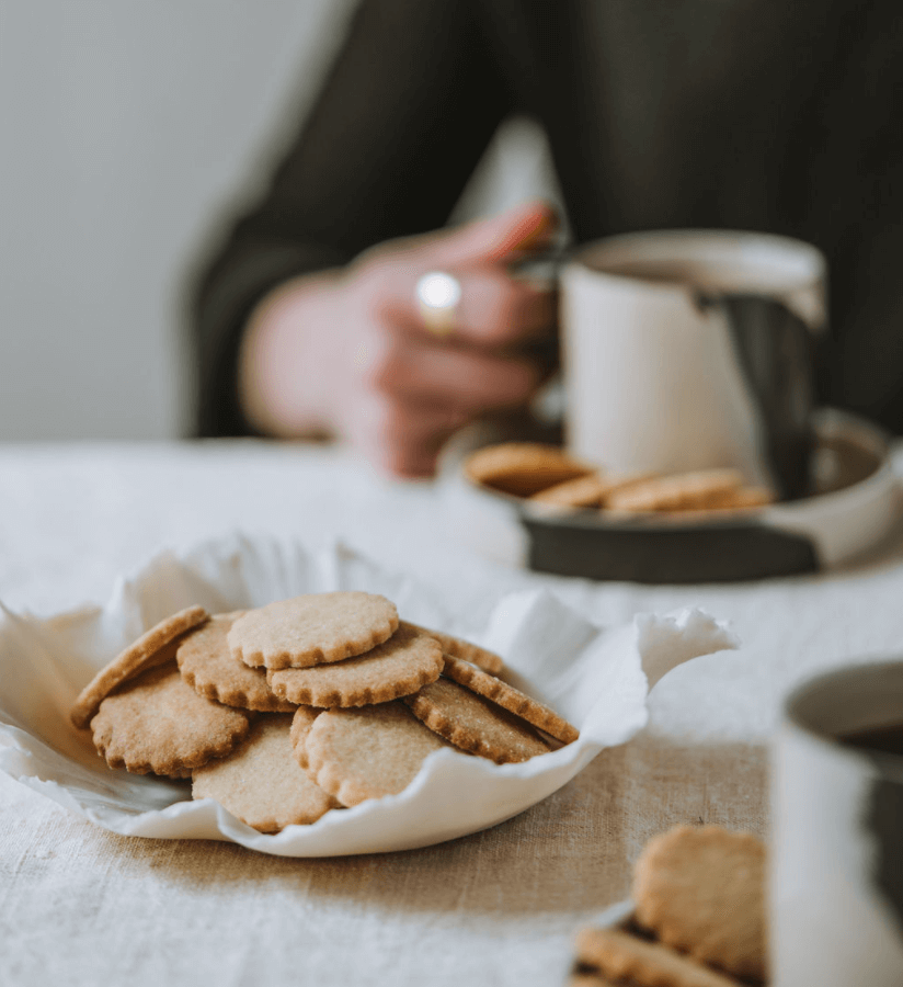 Poilâne bread on a table